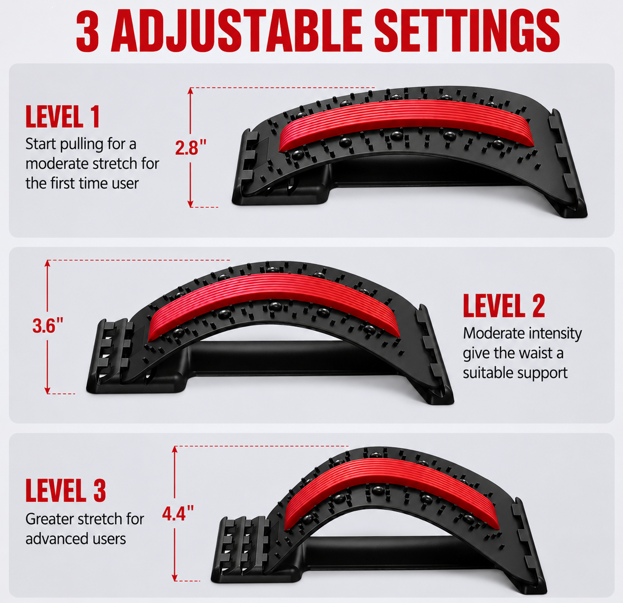 GRIPRAGE™ FLEXSPINE STRETCHER